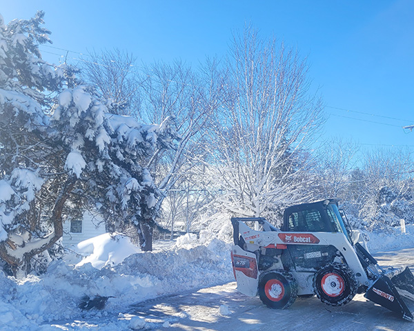 Plowing Snow
